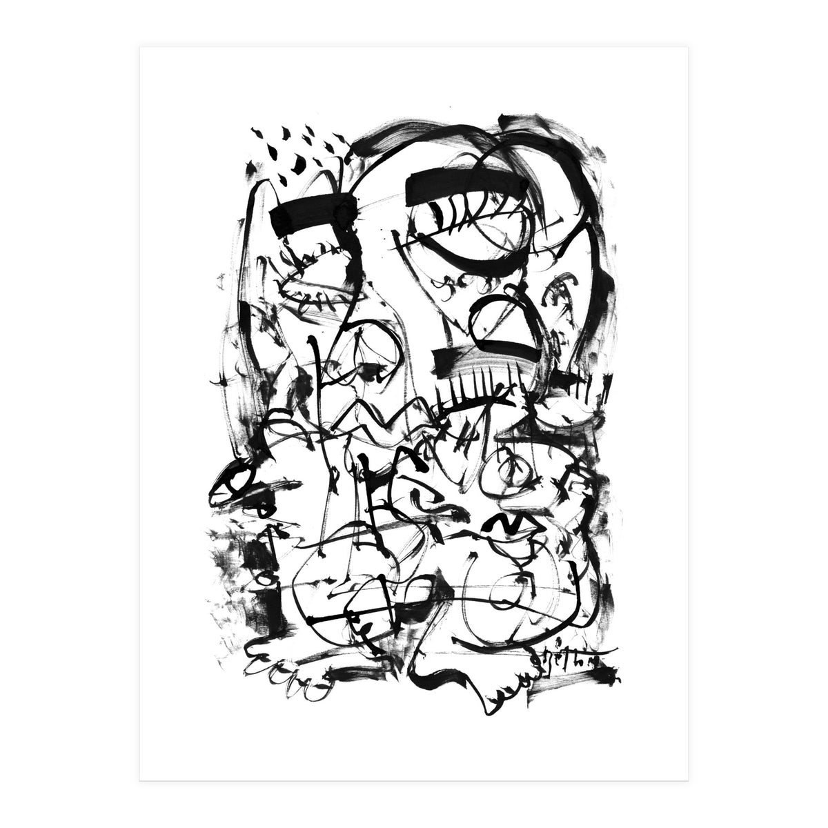 Hard Times - b&w (Print Only)