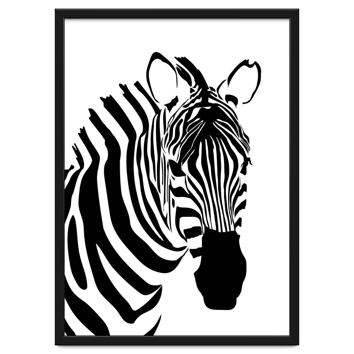 Zebra Stripe - Monochrome