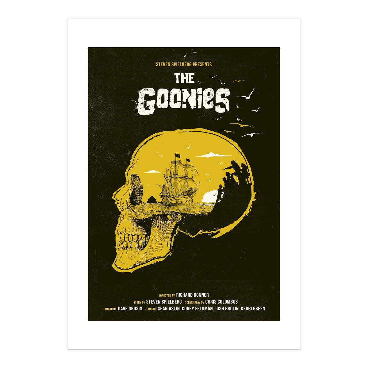 The Goonies movie poster (Print Only)