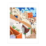 Somewhere Far Far Away | Sicily Italy Greece Architecture | Travel Buildings Beautiful Cityscape (Print Only) thumbnail