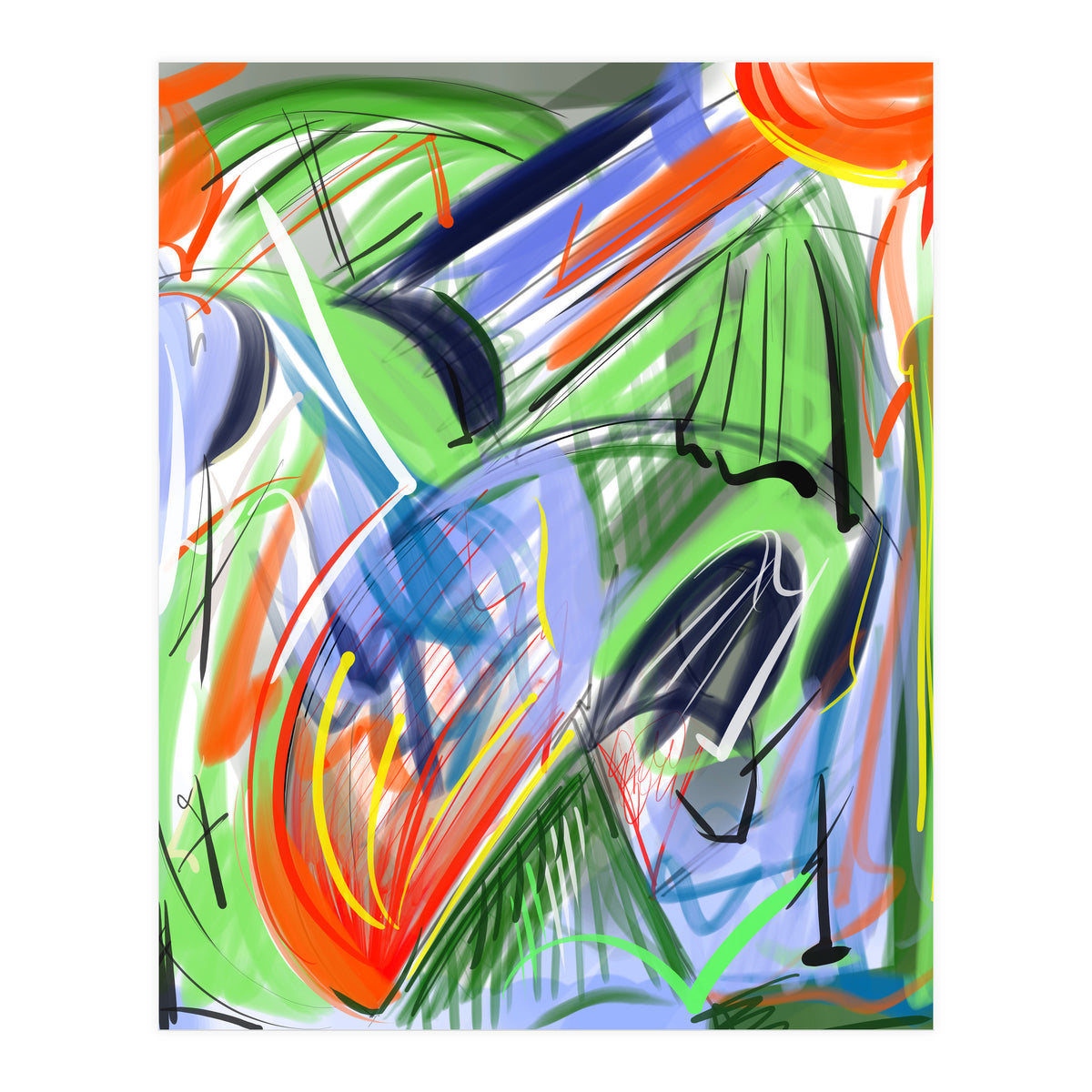 Faith, love and hope (Print Only)