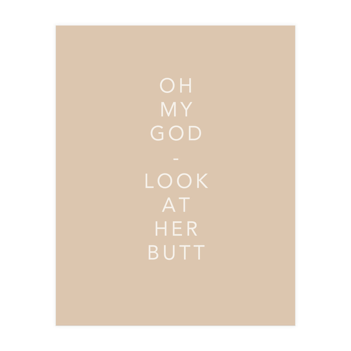 HER BUTT (Print Only)