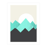 Pastel Mountains IV Sierra (Print Only) thumbnail