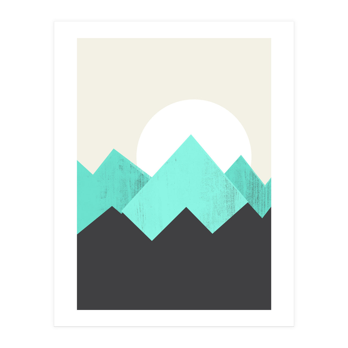 Pastel Mountains IV Sierra (Print Only)