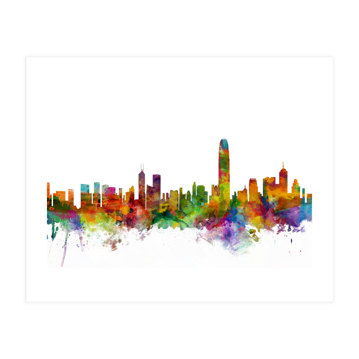 Hong Kong Skyline (Print Only)