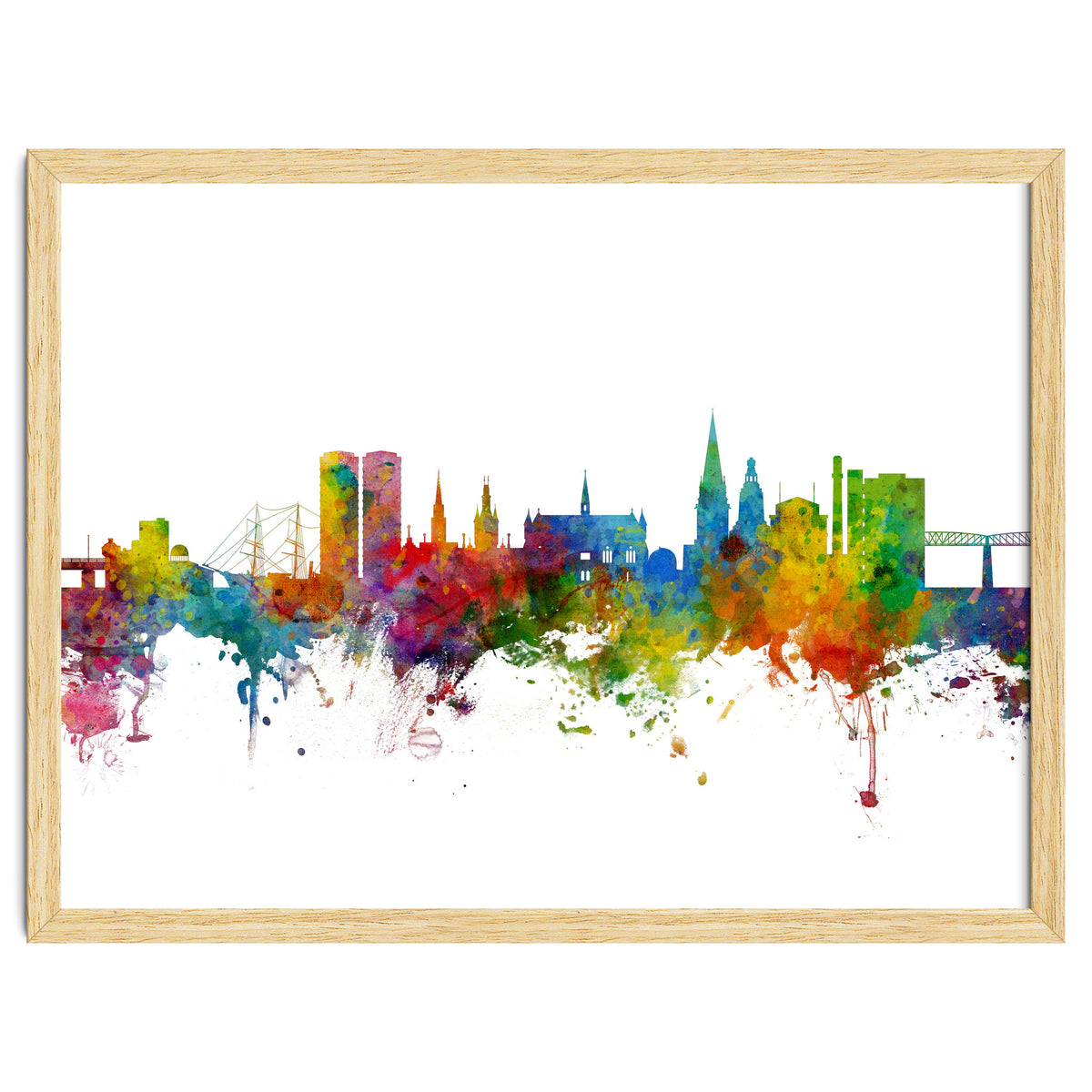 Dundee Scotland Skyline