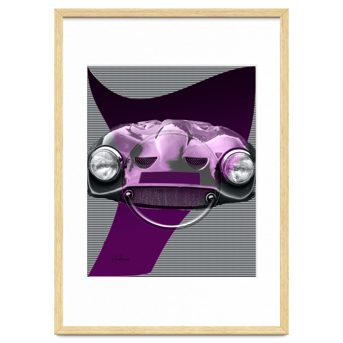 Emoji & Cars purple