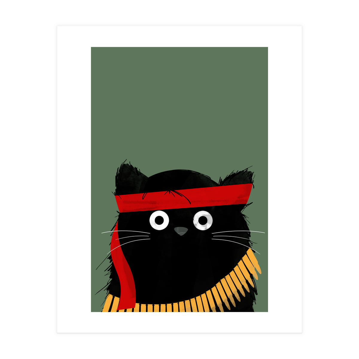 Doozal Cat Rambo (Print Only)