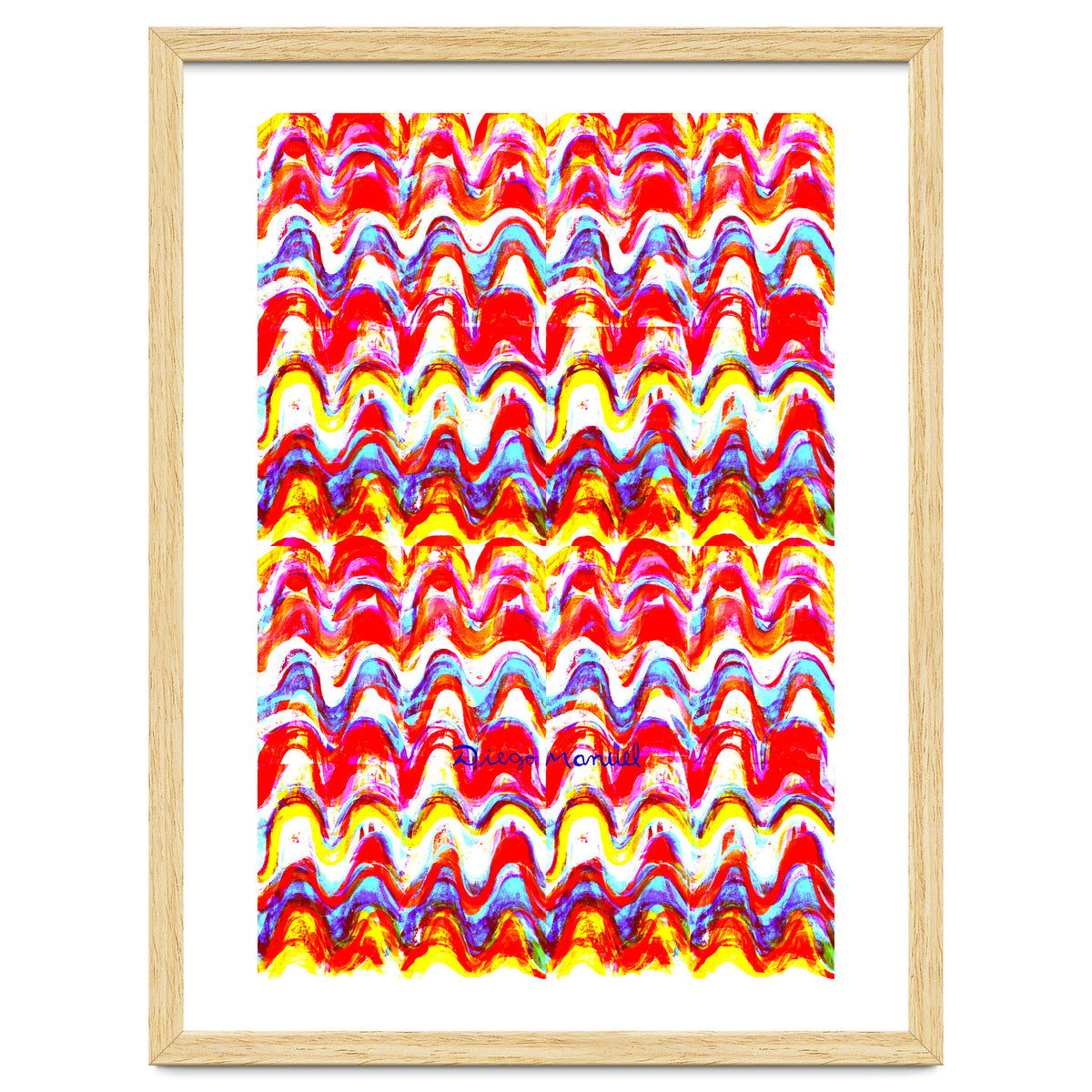 Pop abstract color full