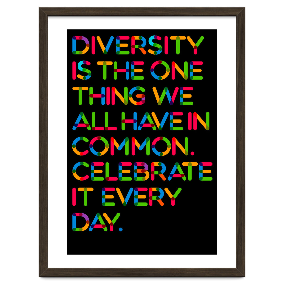 DIVERSITY (black Version)