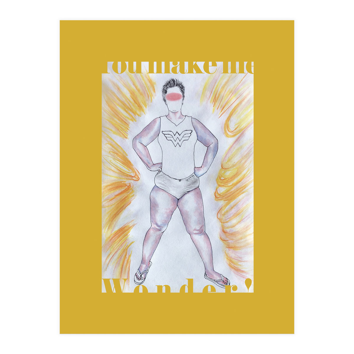 You Make Me Wonder! (Print Only)