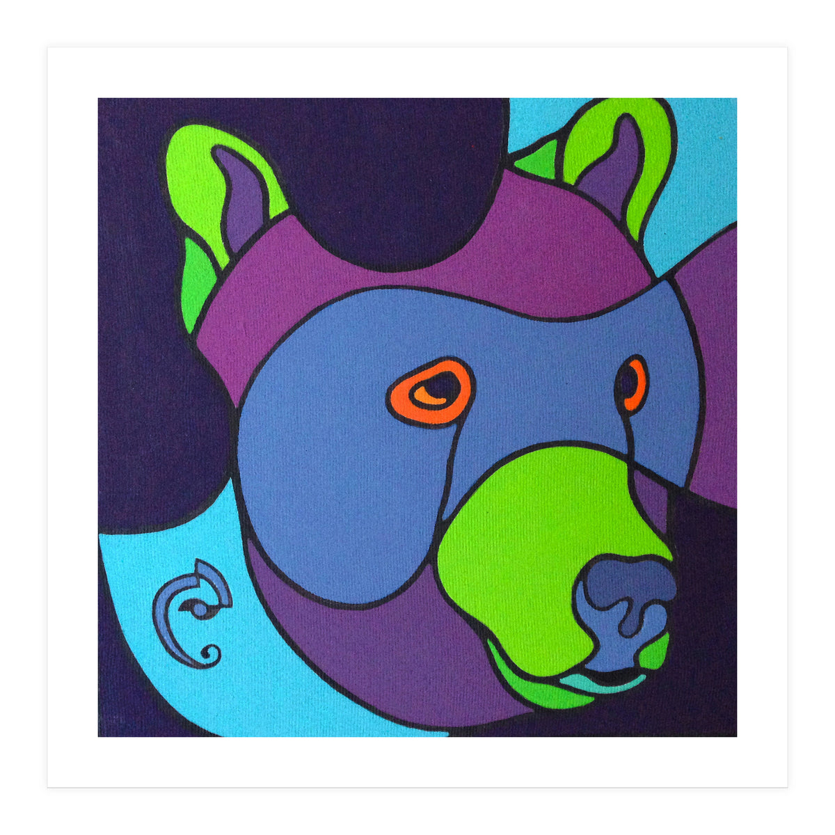 Bear by Chameleon Amour (Print Only)
