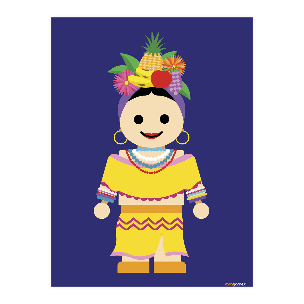 Carmen Miranda Toy (Print Only)