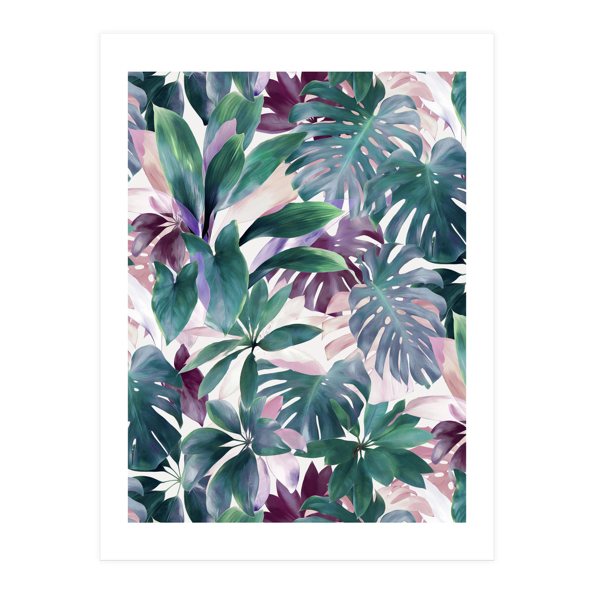 Tropical Emerald Jungle (Print Only)