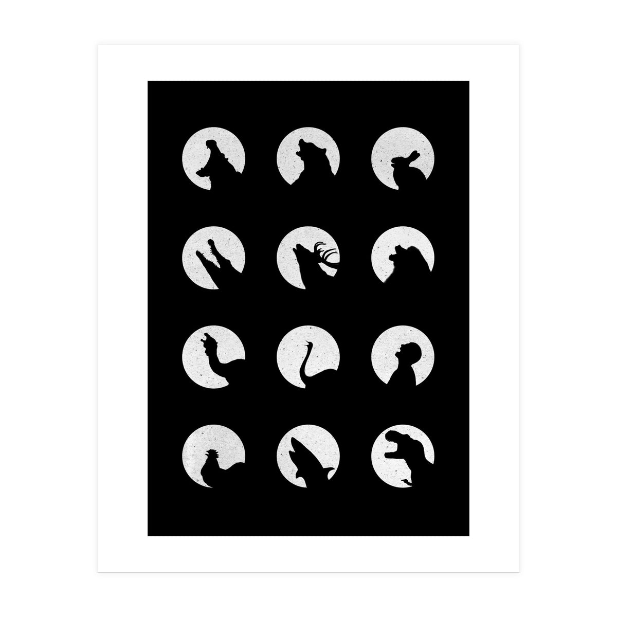 Wolf's Night Off (Print Only)