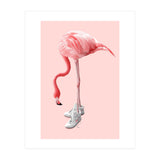 Sneaker Flamingo (Print Only) thumbnail