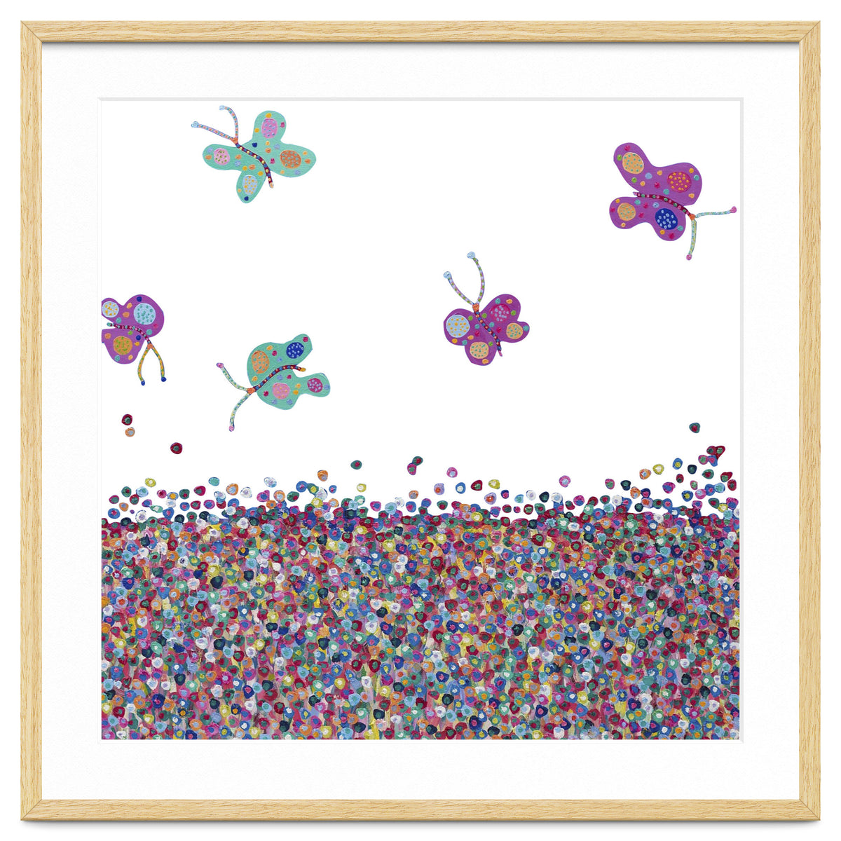 Butterflies Are Free (white)