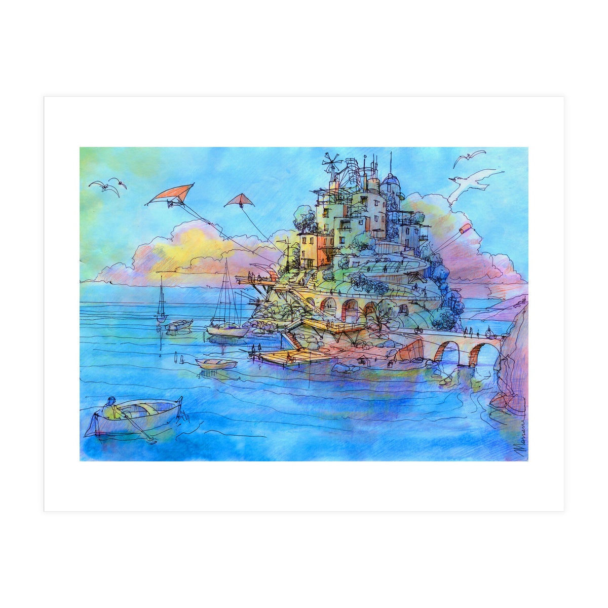 L'isola degli aquiloni (Print Only)