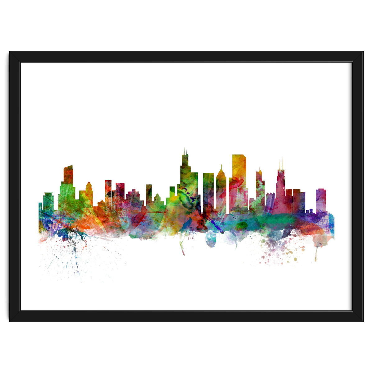 Chicago Illinois Skyline