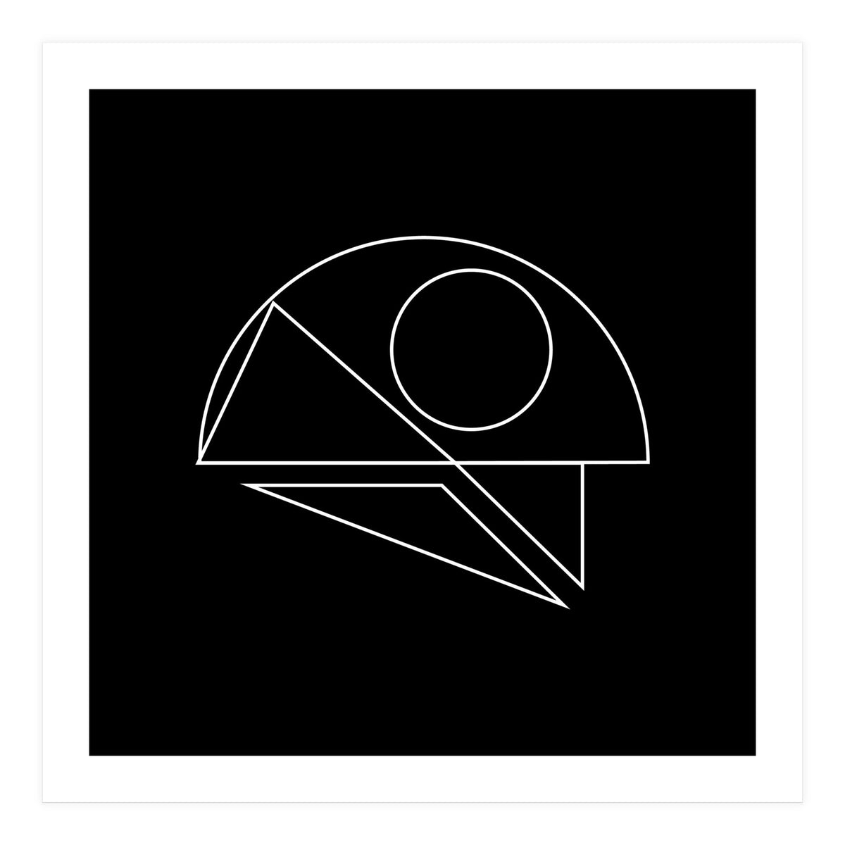 Skater | minimal geometric (Print Only)