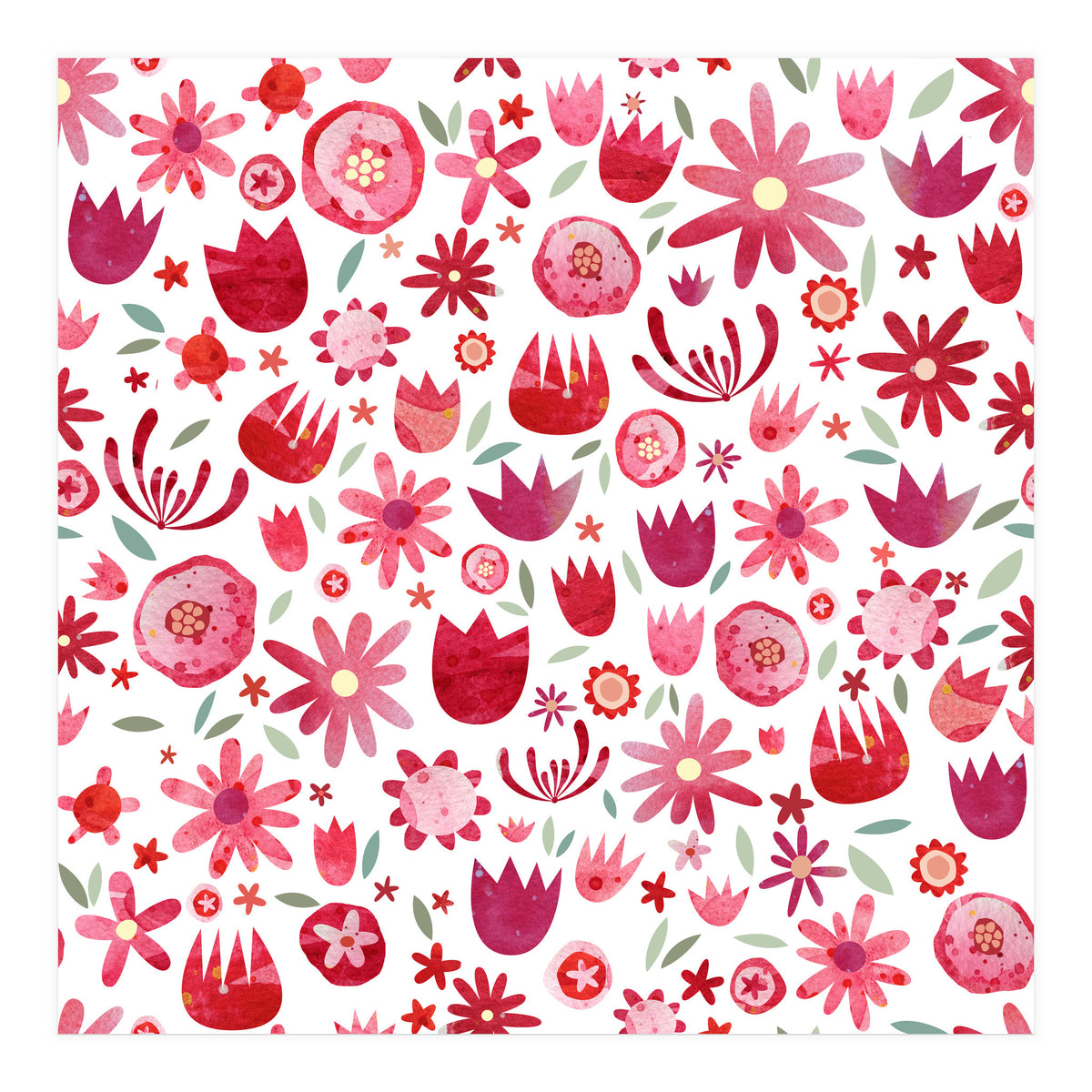 Summer Flowers (Print Only)