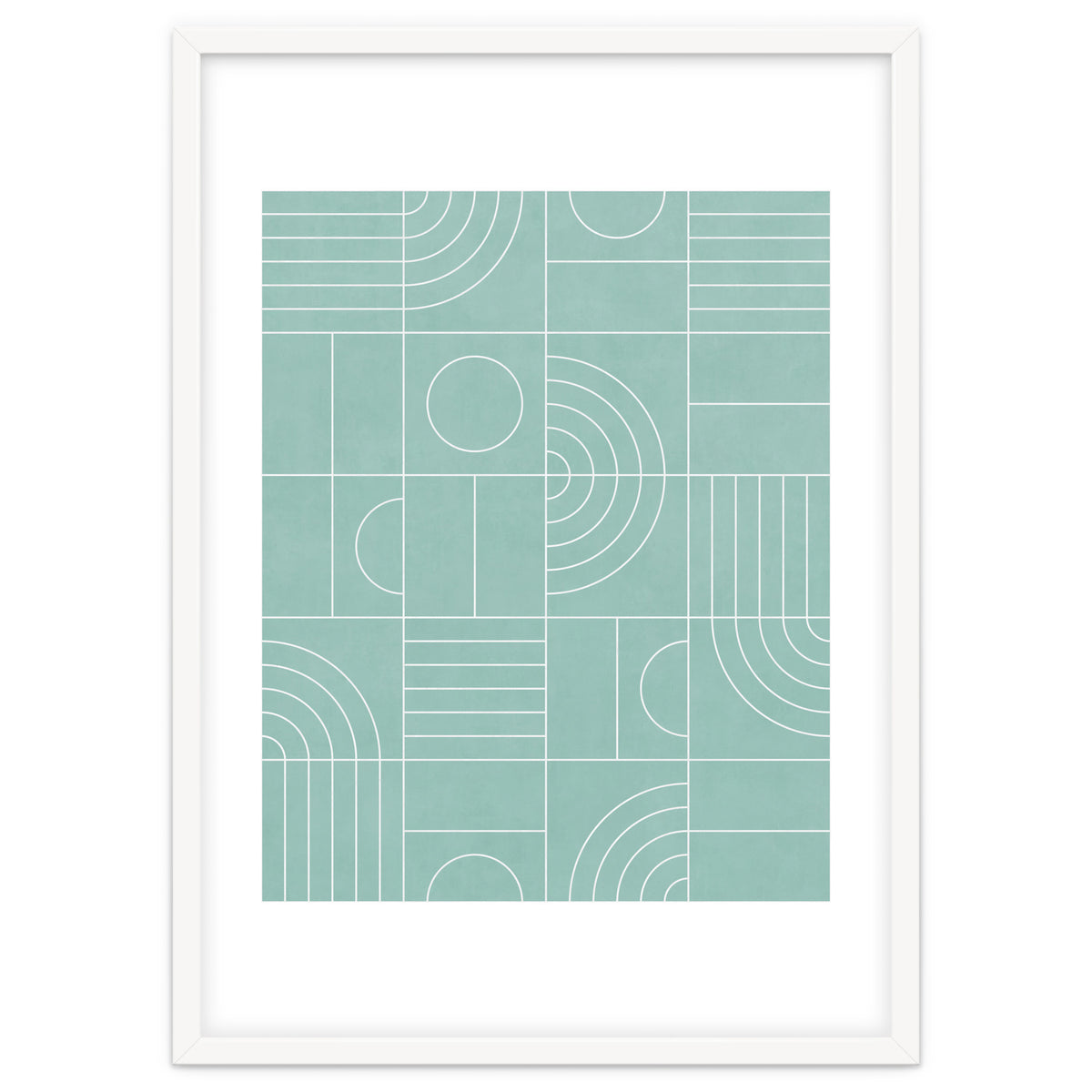 My Favorite Geometric Patterns No.25 - Light Blue