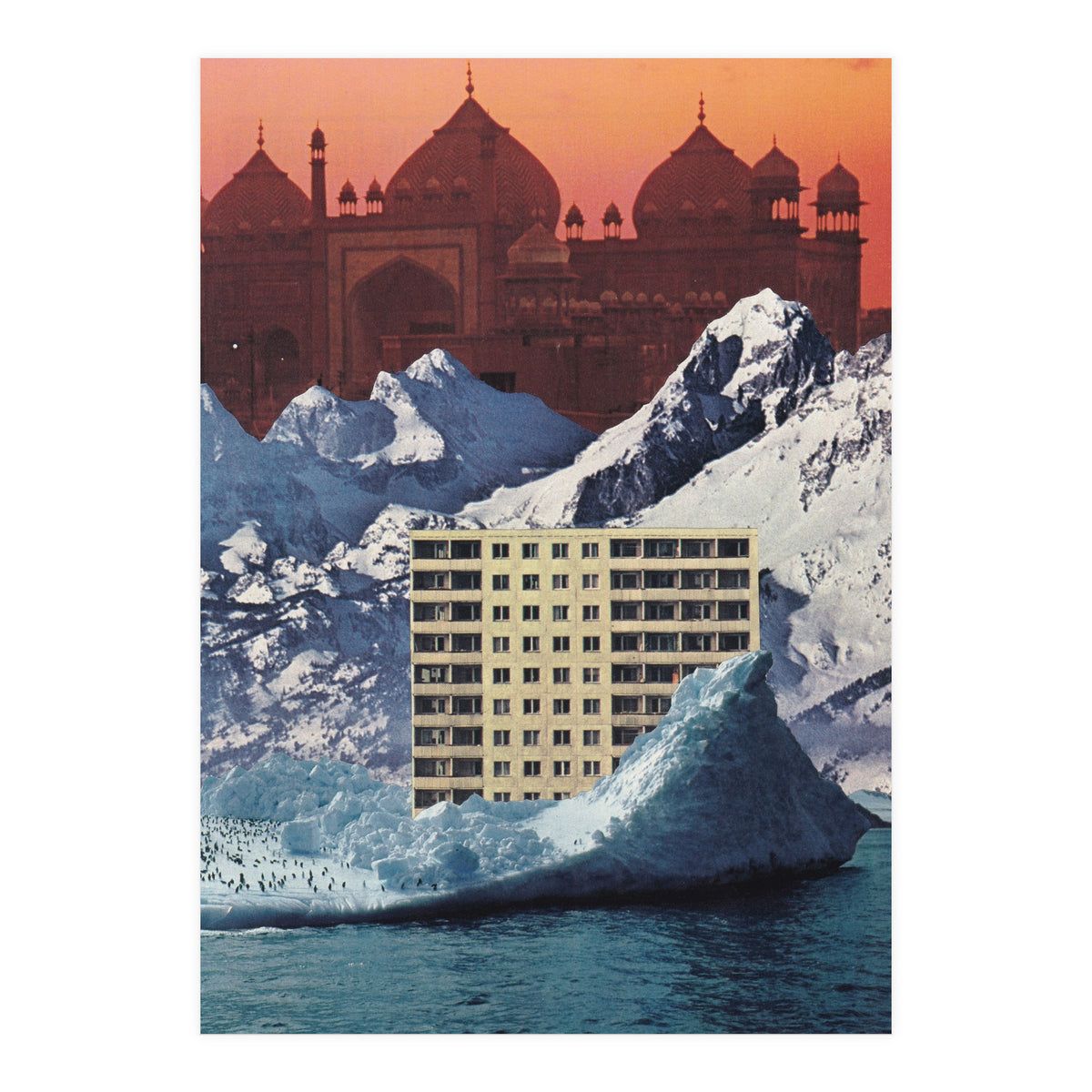 Penguin Village (Print Only)