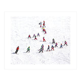 Ski school (Colour) (Print Only) thumbnail