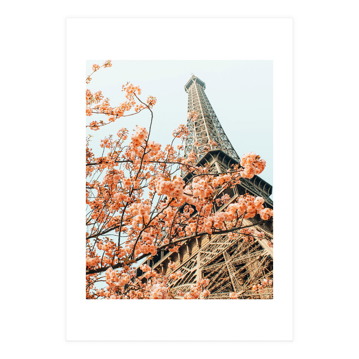Paris in Spring | Travel Photography Eifel Tower | Wonder Building Architecture Love (Print Only)