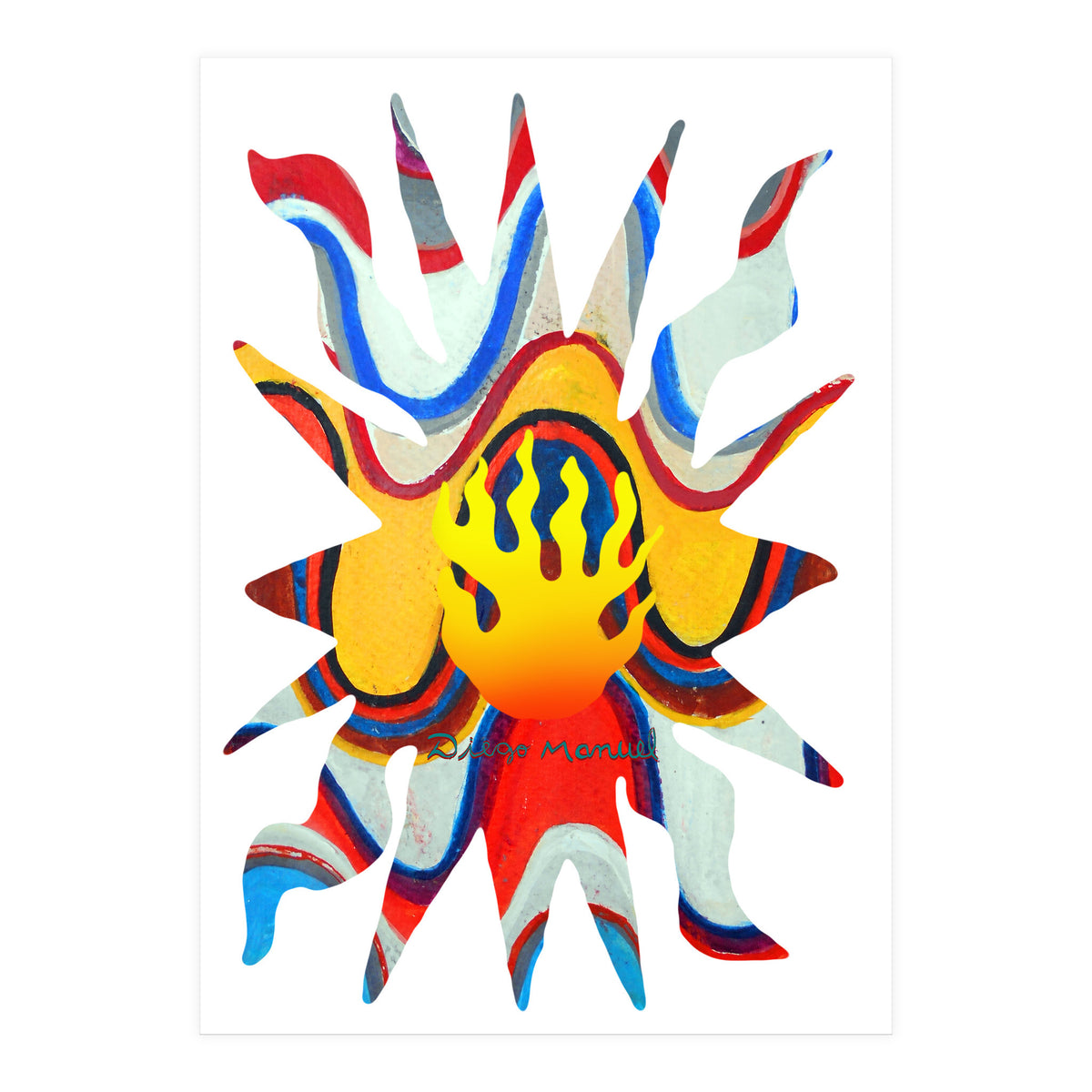 Fuego 35 Copia (Print Only)