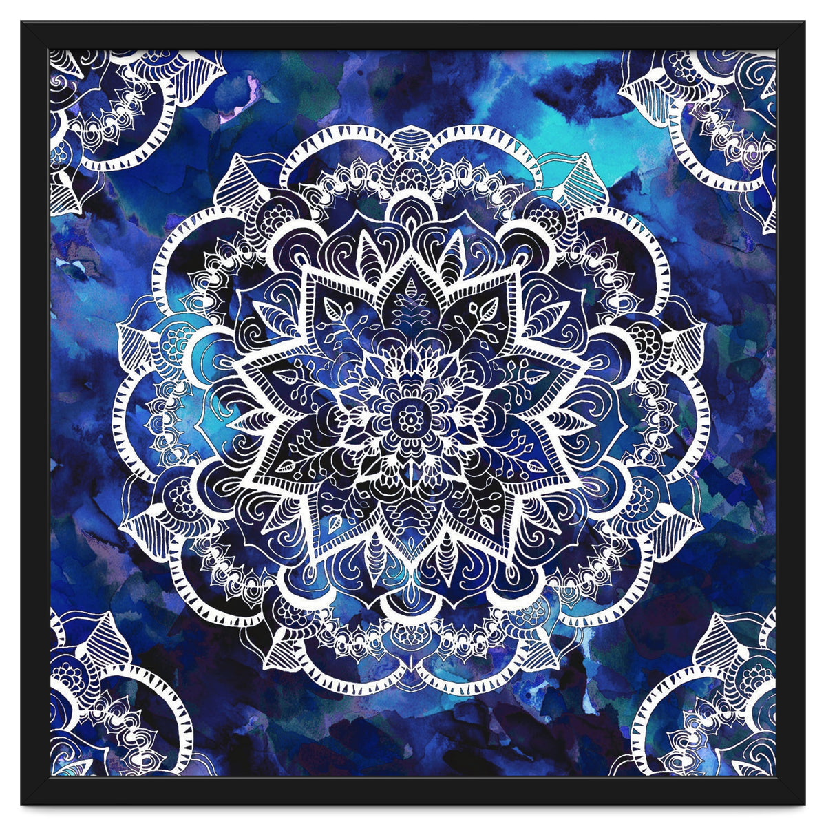 Queen Starring of Mandalas Navy