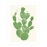 Linocut Cacti #1 (Print Only) thumbnail