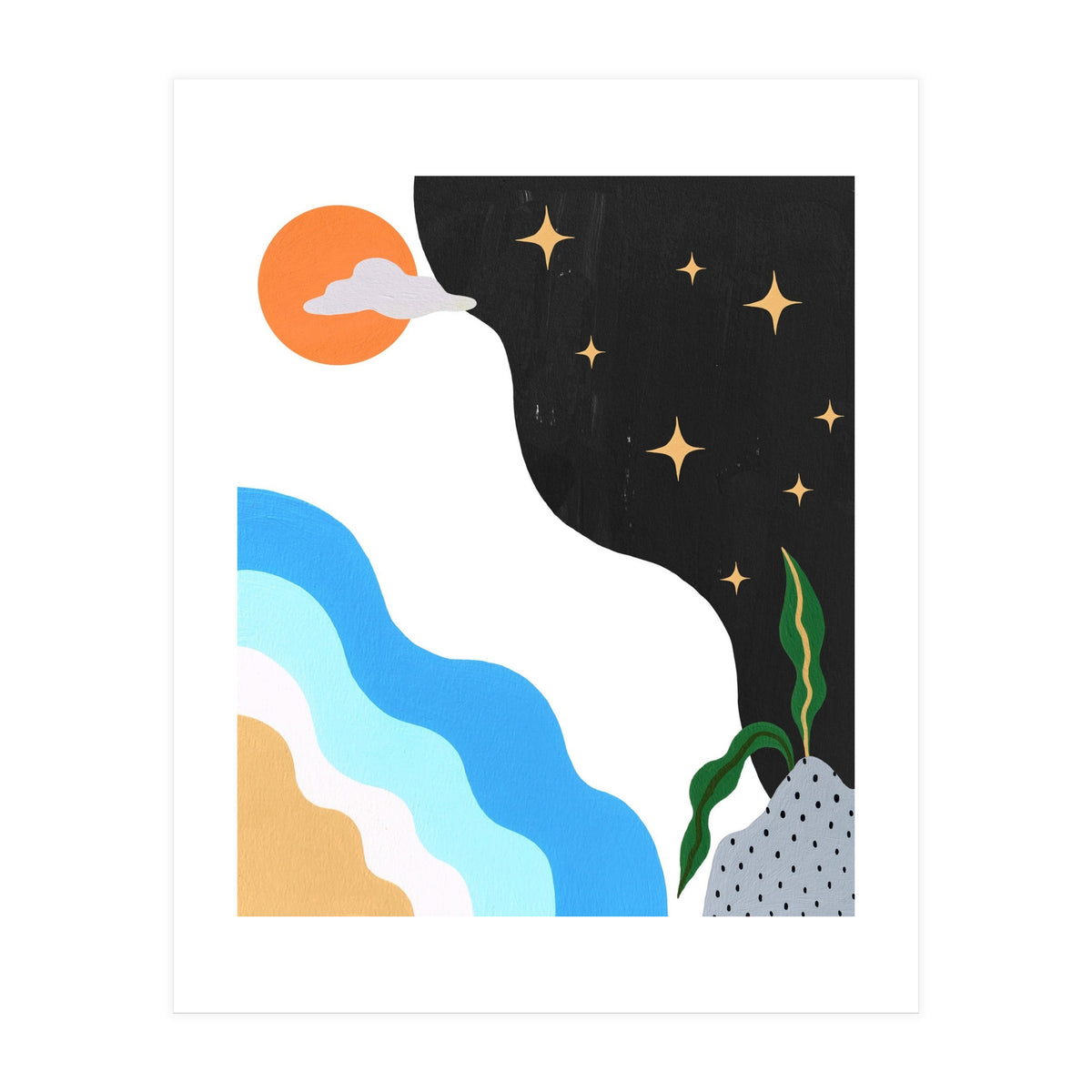 Nature's Yin Yang (Print Only)
