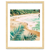Beach Weekend | Pastel Ocean Sea Tropical Travel | Scenic Sand Palm People Boho Vacation thumbnail