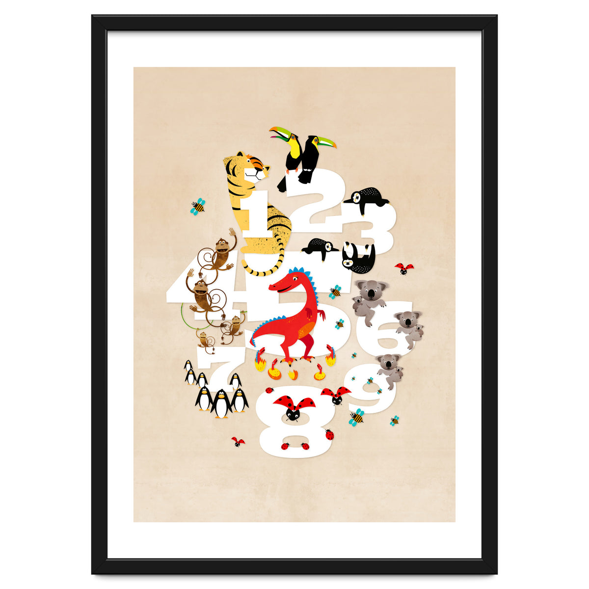 One Two Three Animals