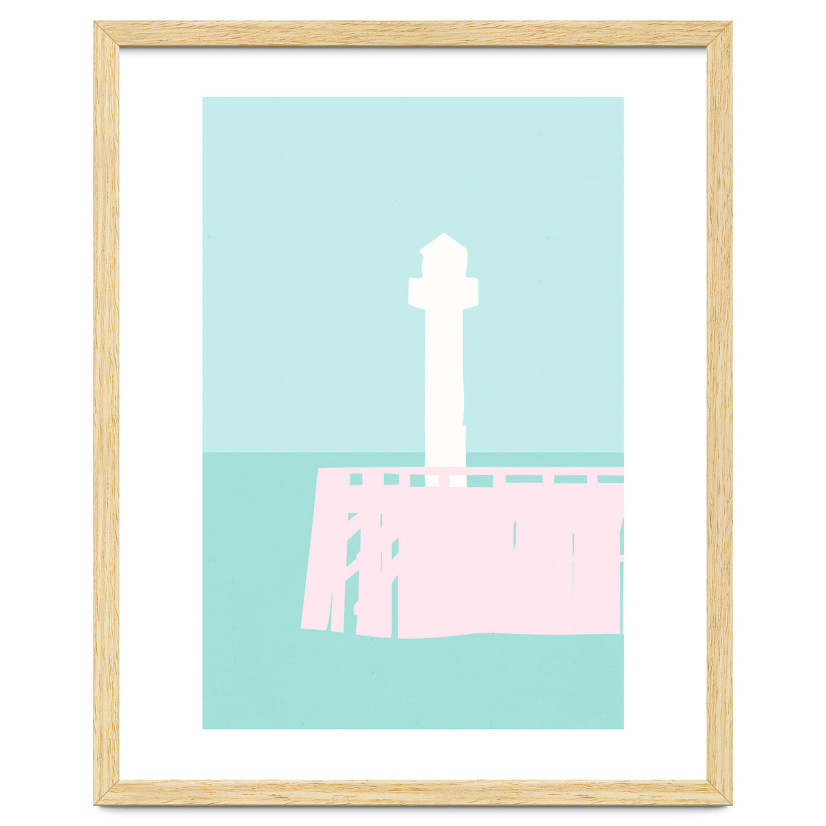 Minimal Pier - Turquoise Coast