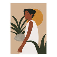 Botanical Woman - Abstract Boho (Print Only)
