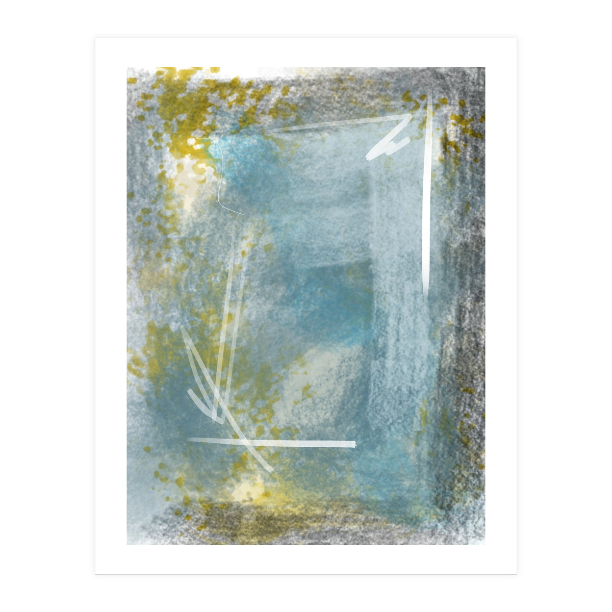 Abstract Green (Print Only)