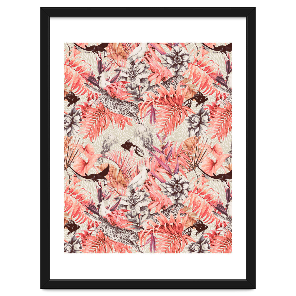 Tropical paradise pink