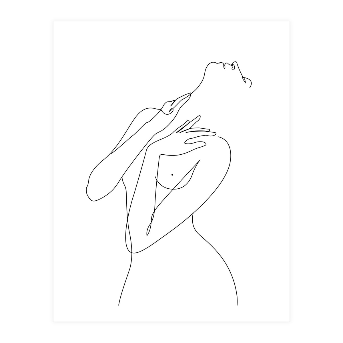 wake woman line (Print Only)