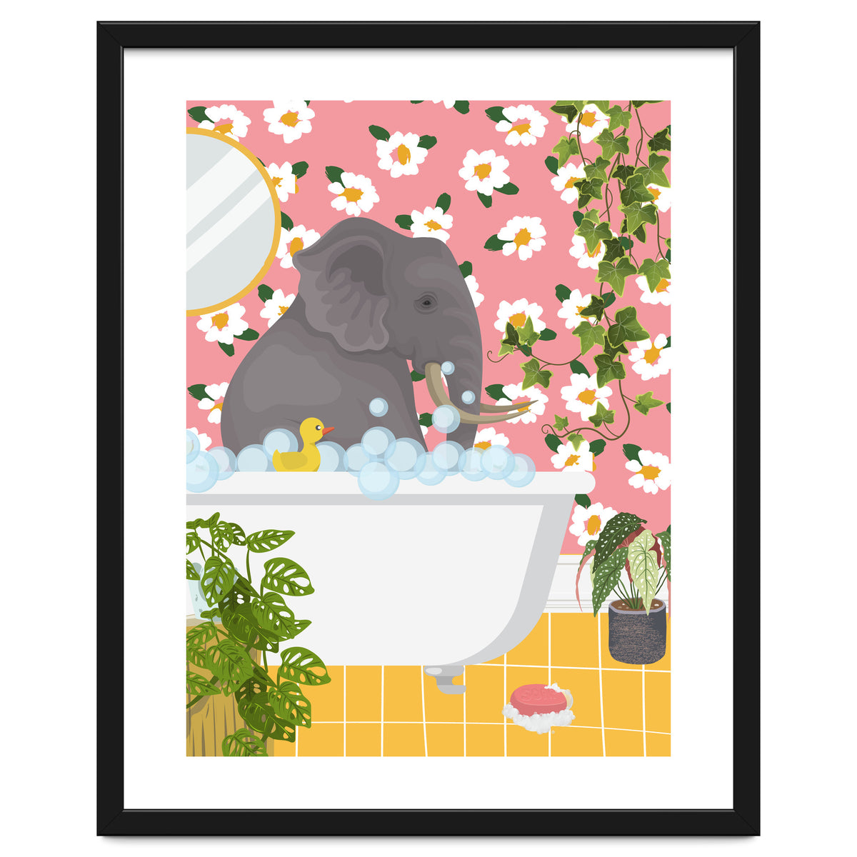 Elephant Bathing