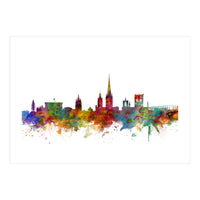 Norwich England Skyline (Print Only)