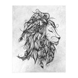 Poetic Lion B&w (Print Only) thumbnail