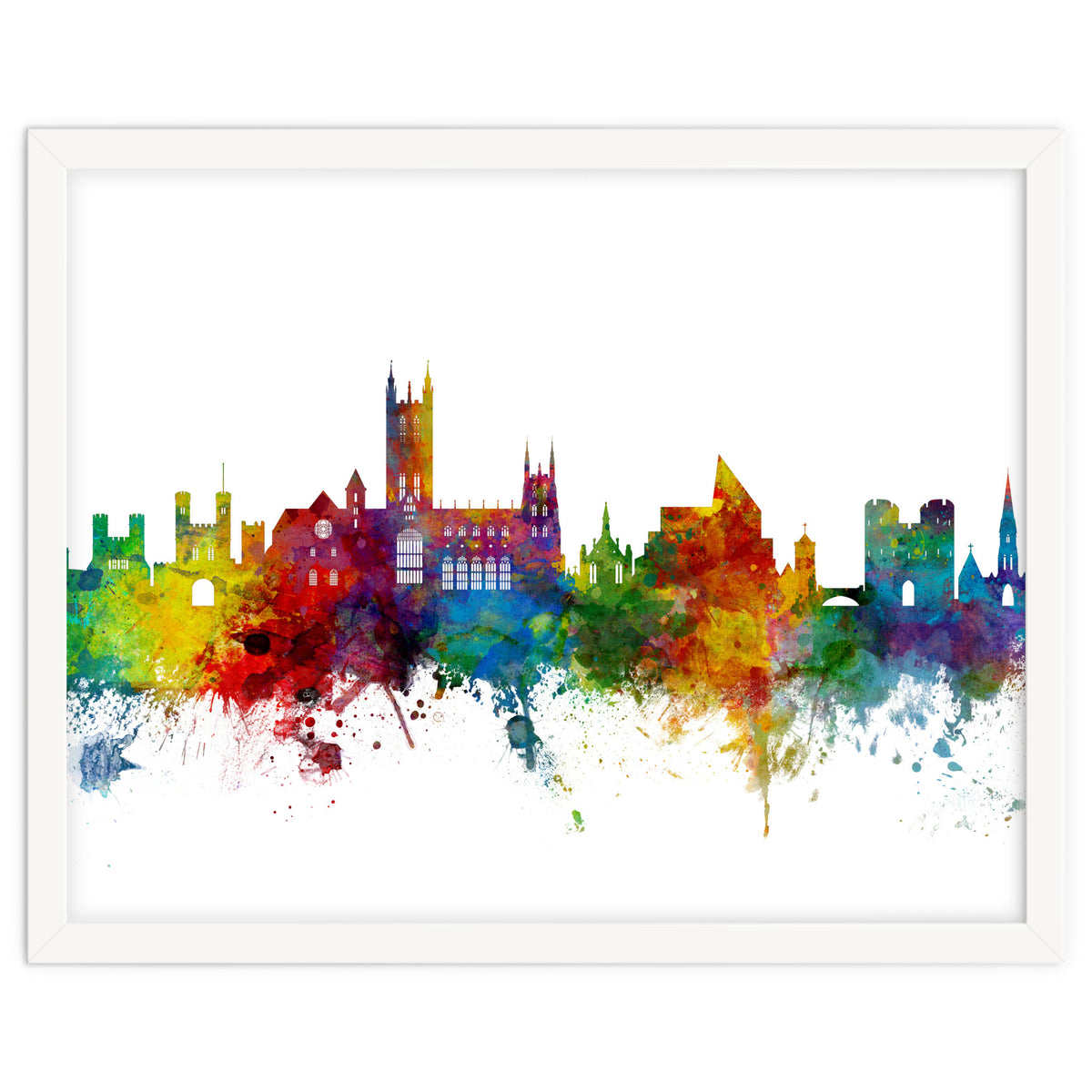 Canterbury England Skyline