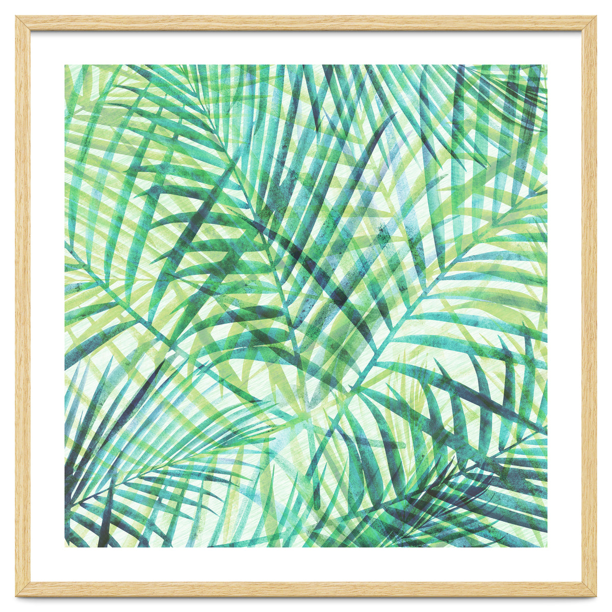 Abstract Tropical Palms