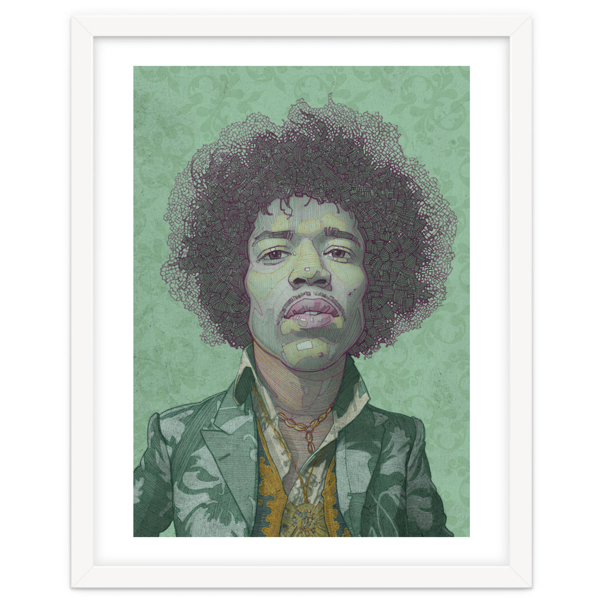 Hendrix Illustration