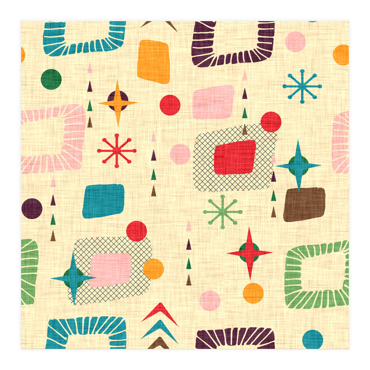 Atomic Pattern  (Print Only)