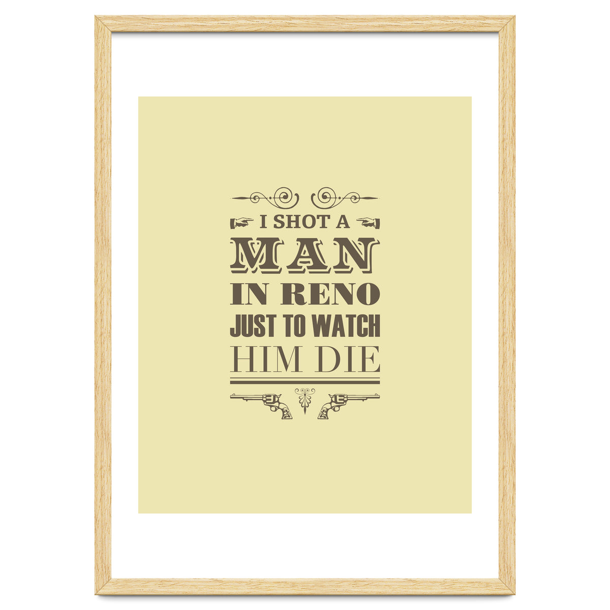 I Shot A Man In Reno