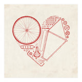 Love Bike Red (Print Only) thumbnail