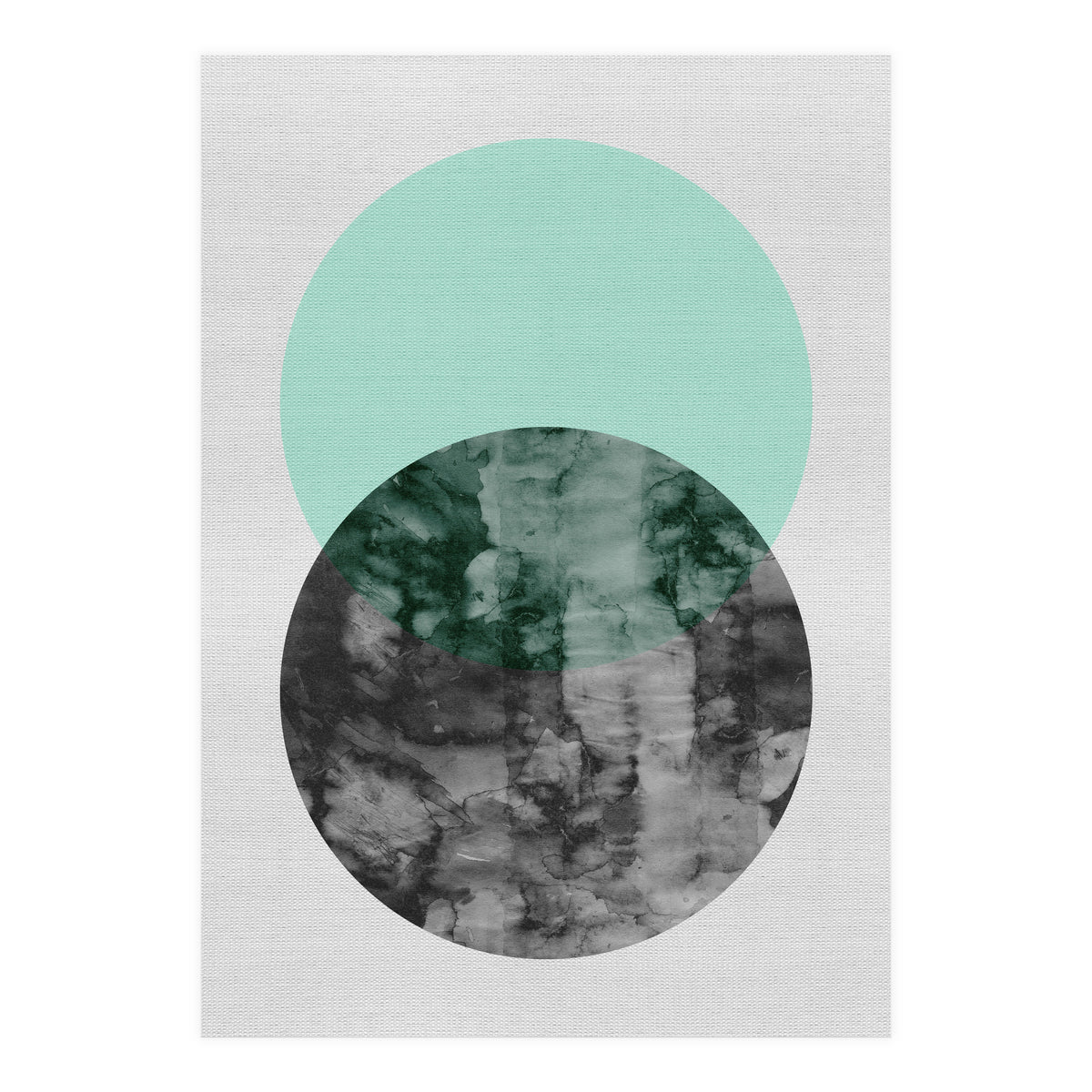 Geometric Watercolor V (Print Only)